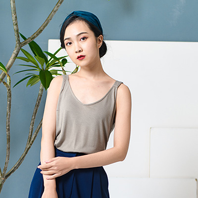 MIT細語間對談背心(摩卡)
